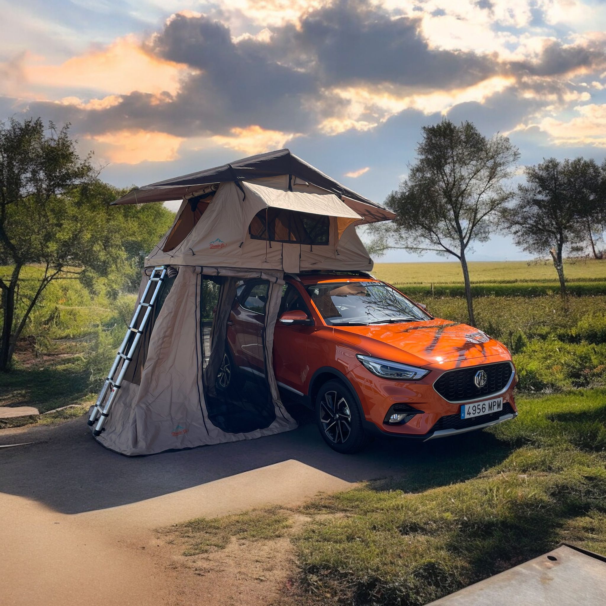 MG ZS camper by Cíclope