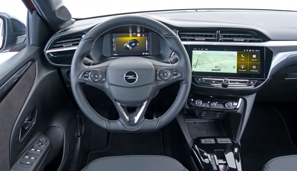 Interior del Opel Corsa Interior del Opel Corsa