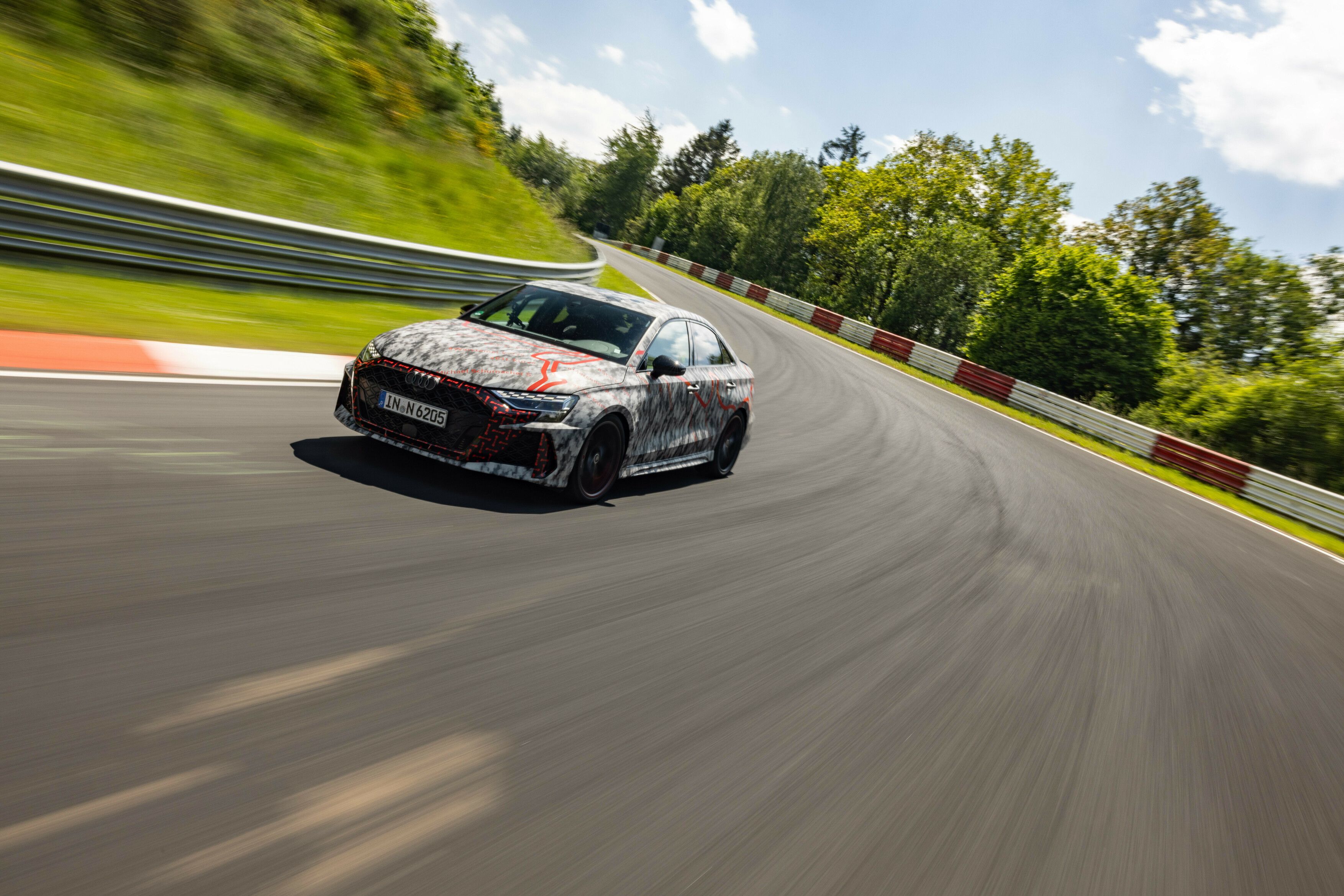 Audi RS 3 récord Nürburgring