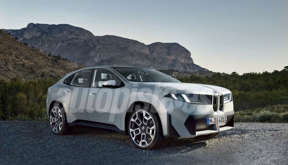 Así es el nuevo SUV que quiere parar los pies a Tesla, primer adelanto del nuevo BMW iX4