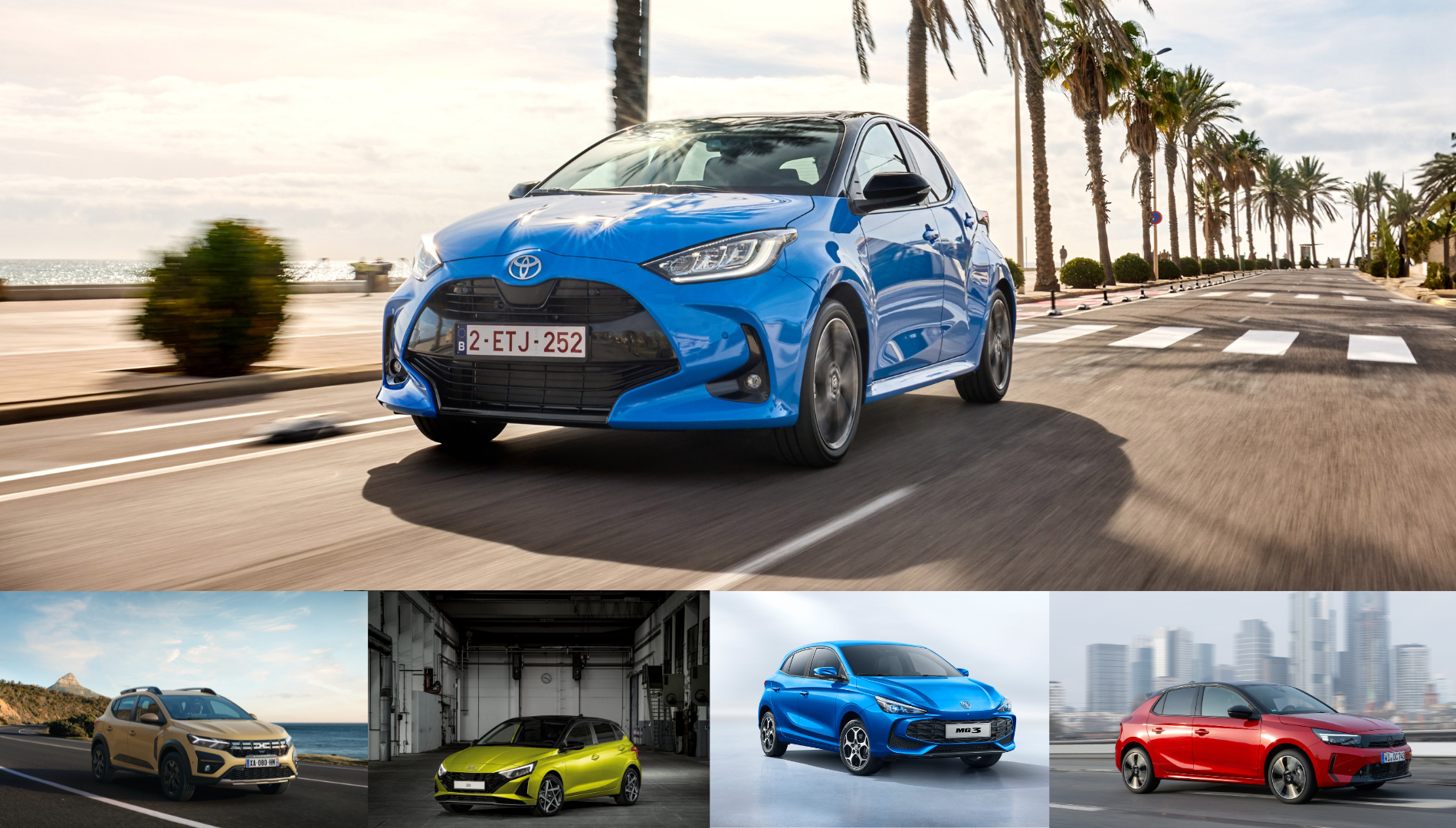 Estos son los cinco coches para la ciudad más recomendables, con precios económicos y etiqueta Eco