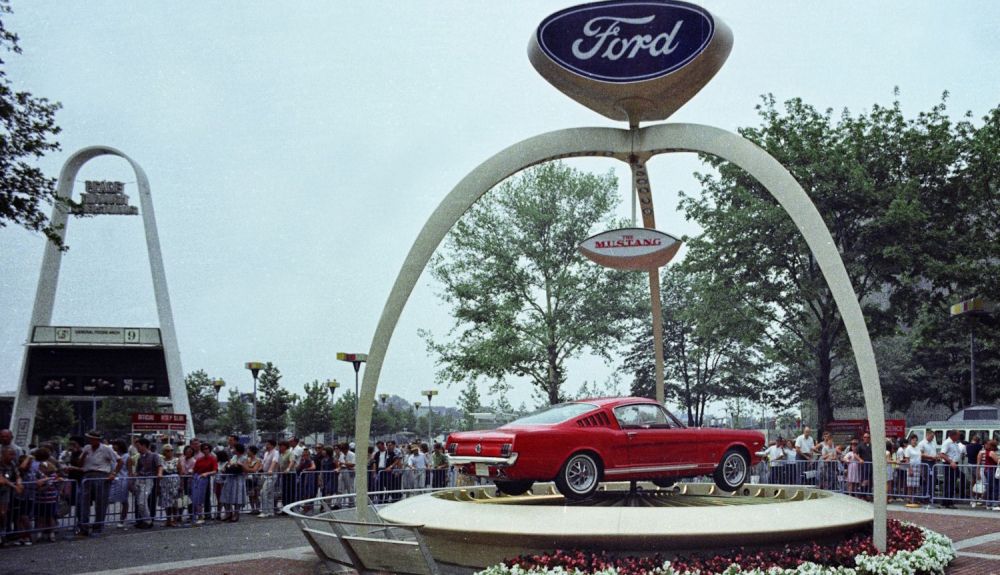 1964 Worlds Fair Ford Exhibit 1965 Mustang