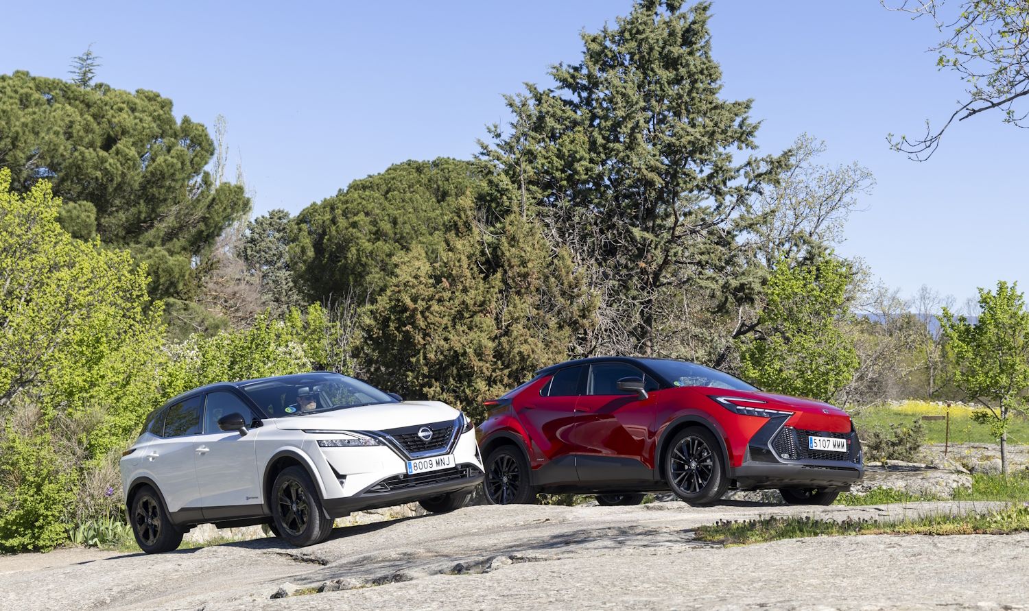 Comparativa: Nissan Qashqai e-Power vs Toyota C-HR 200H