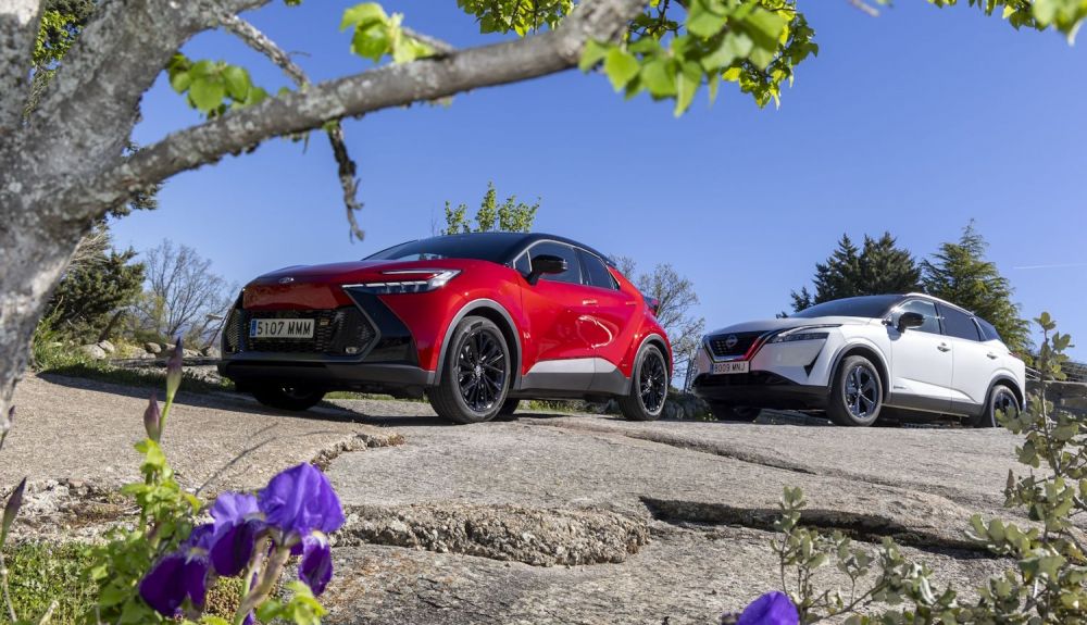 Comparativa: Nissan Qashqai e-Power vs Toyota C-HR 200H Comparativa: Nissan Qashqai e-Power vs Toyota C-HR 200H