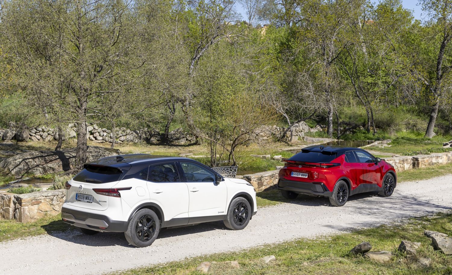 Comparativa: Nissan Qashqai e-Power vs Toyota C-HR 200H