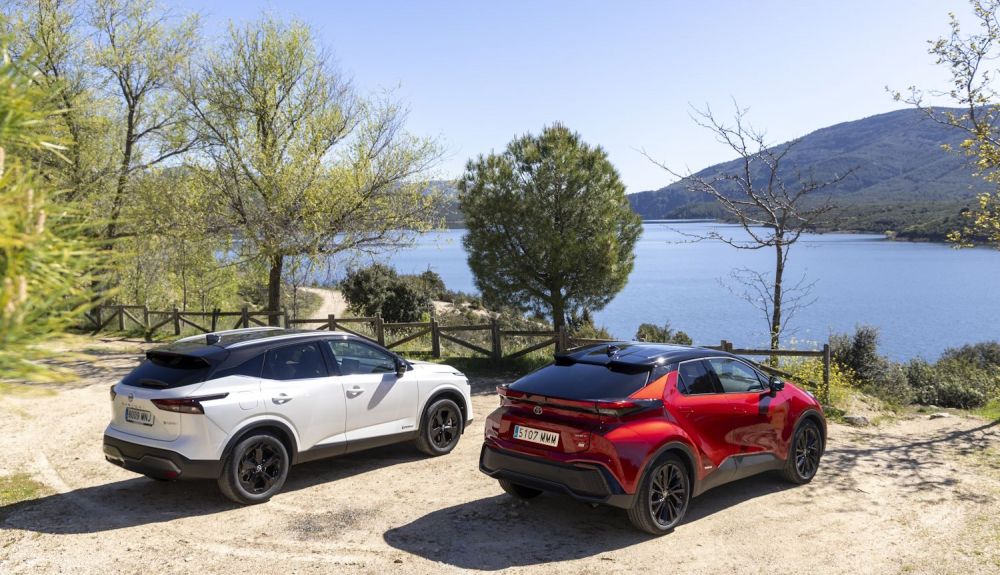 Comparativa: Nissan Qashqai e-Power vs Toyota C-HR 200H Comparativa: Nissan Qashqai e-Power vs Toyota C-HR 200H