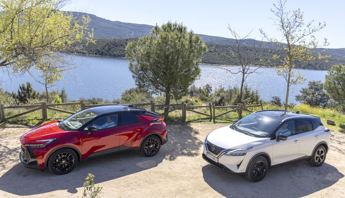 Nissan Qashqai e Power vs Toyota C HR 200H, analizamos y comparamos los mejores SUV, cuál interesa