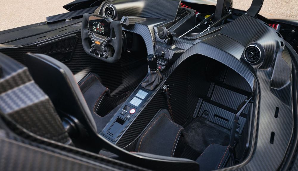 Interior del KTM X-BOW GT-XR