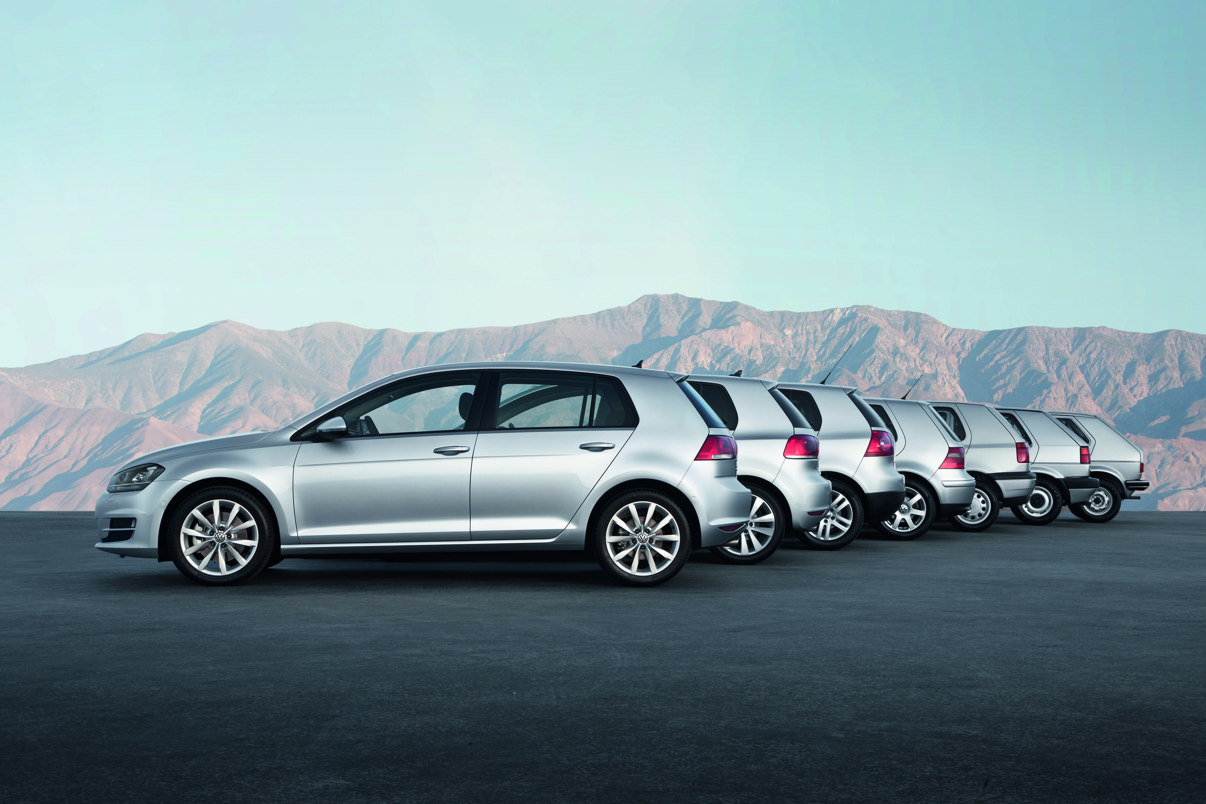 Generaciones Volkswagen Golf