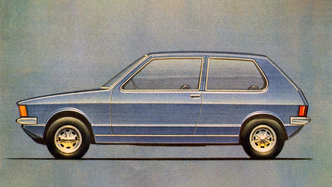 Bocetos Volkswagen Golf Mk1