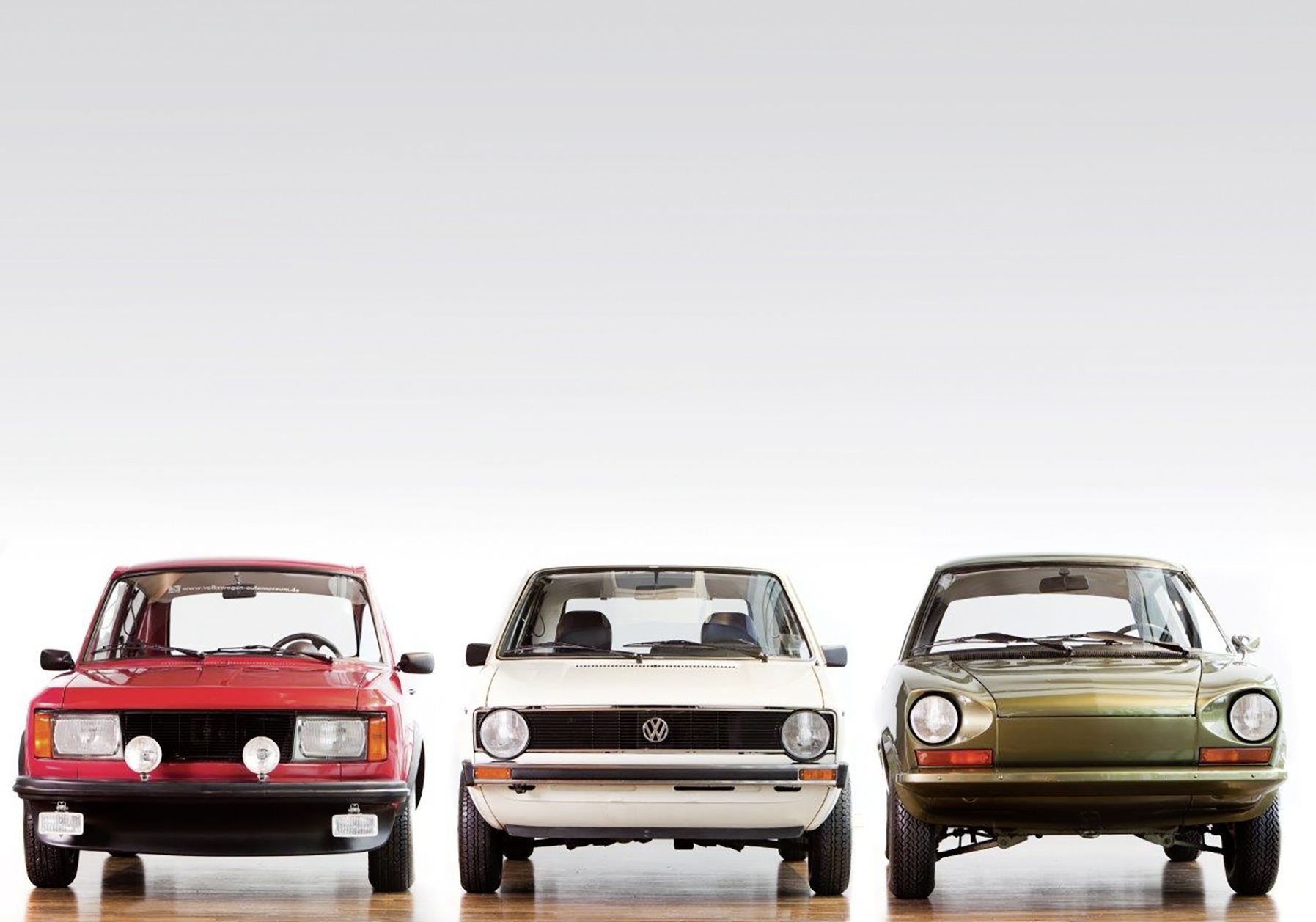 Prototipos del Volkswagen Golf MK1