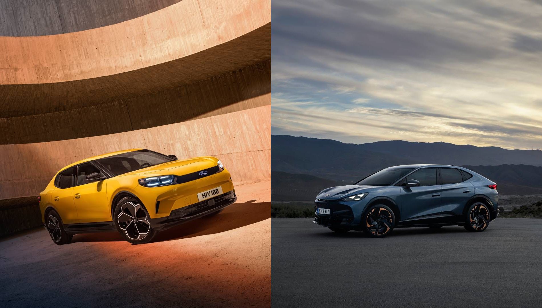 Ford Capri contra Cupra Tavascan: ¿Quién ganará el duelo entre estos atractivos SUV deportivos?