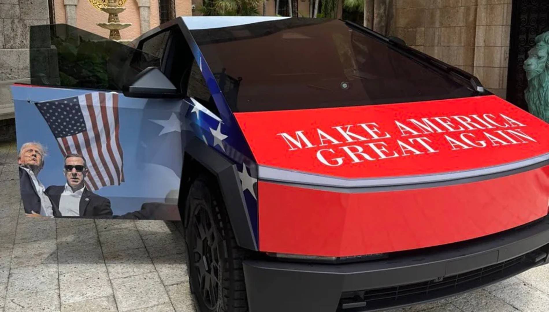 Este es el coche que ha hecho cambiar la opinión sobre los eléctricos del candidato Donald Trump