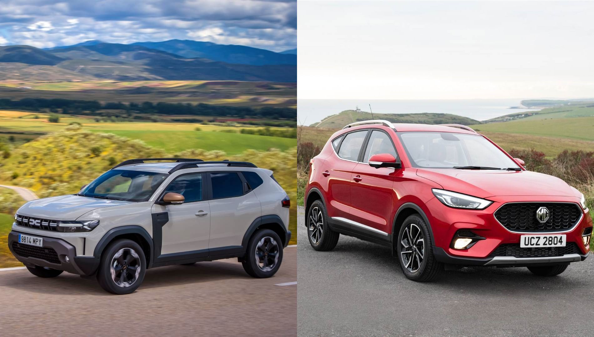 La batalla por los SUV de acceso más baratos ha comenzado ¿ganará el nuevo Dacia Duster o el MG ZS