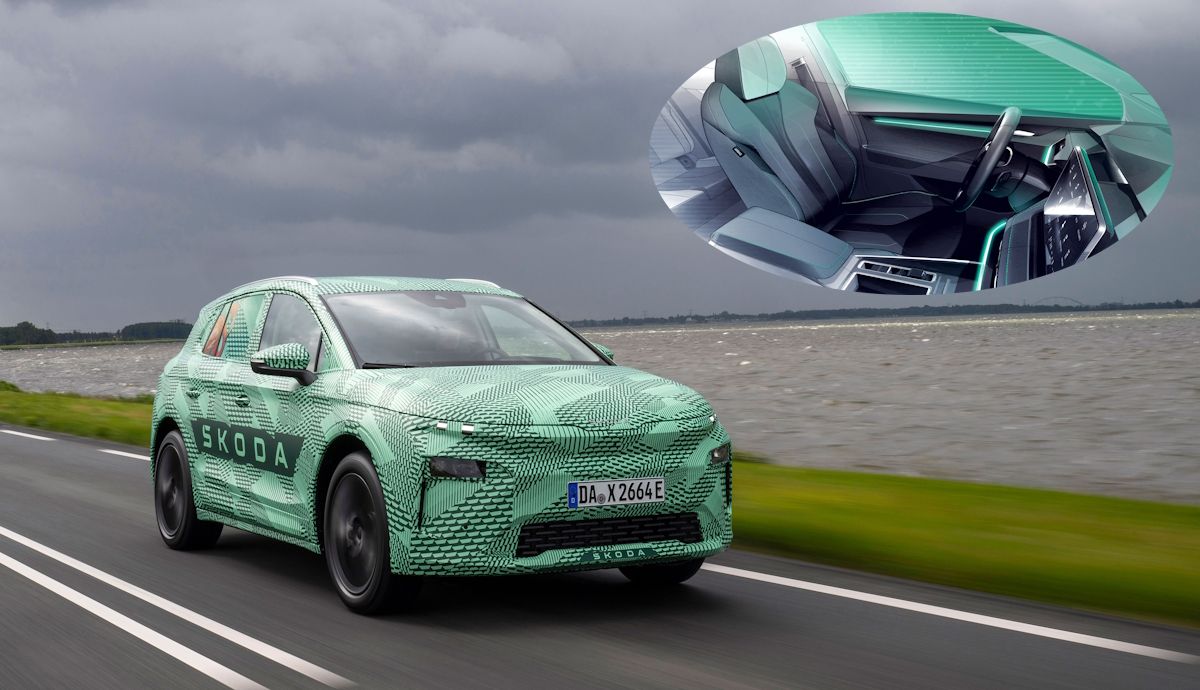 Quiere ser el SUV de referencia en lugar del Hyundai Tucson y así toma ya forma el nuevo Skoda Elroq