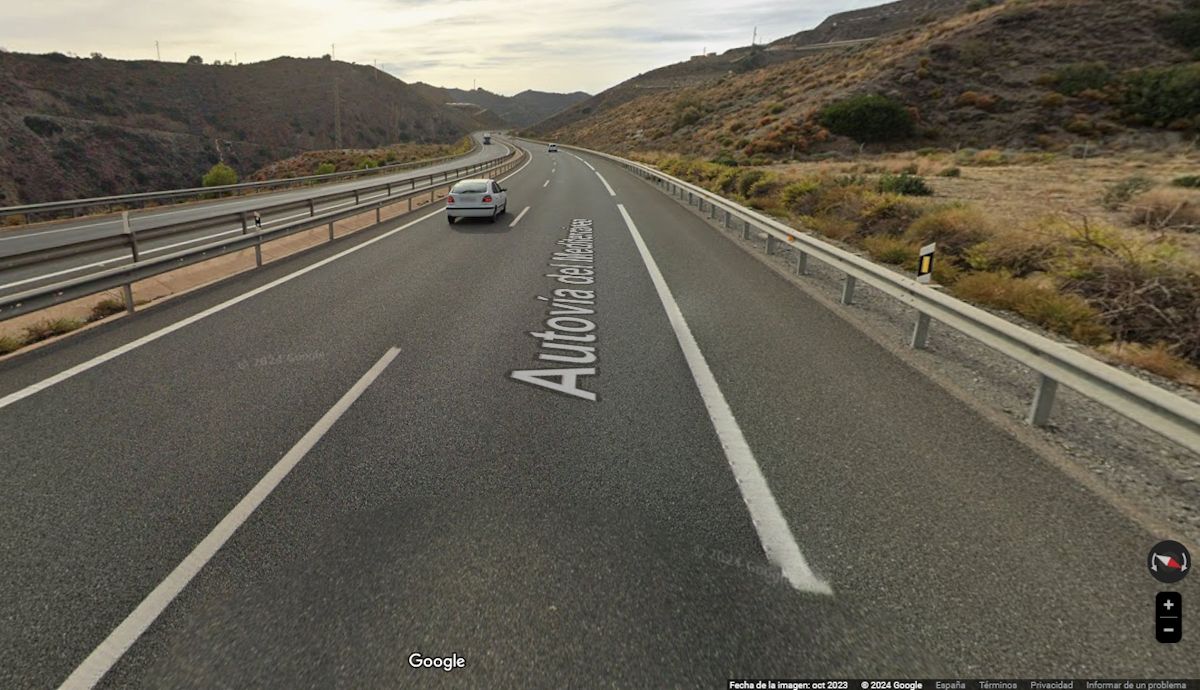 Hasta 4 de los 15 radares que más multan en España están ya en esta misma autovía, azote de la DGT Foto Google Maps