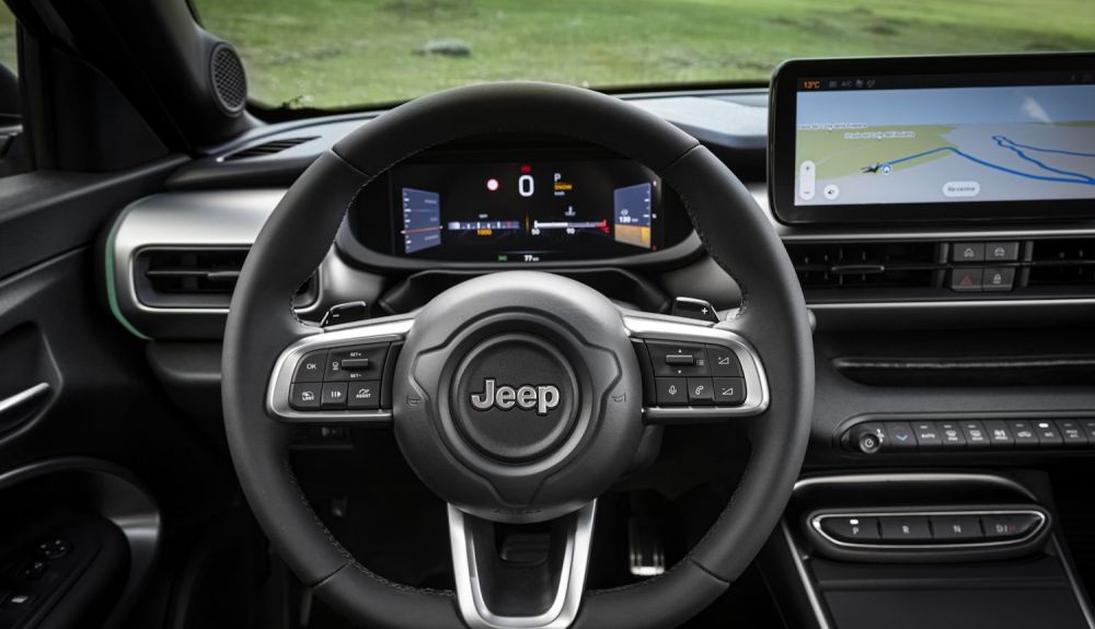 Interior del nuevo Jeep Avenger4xe Interior del nuevo Jeep Avenger4xe