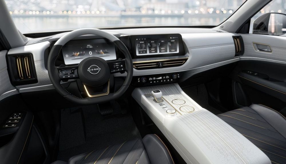 El interior del nuevo Nissan Navara podría ser similar al del Pathfinder Concept