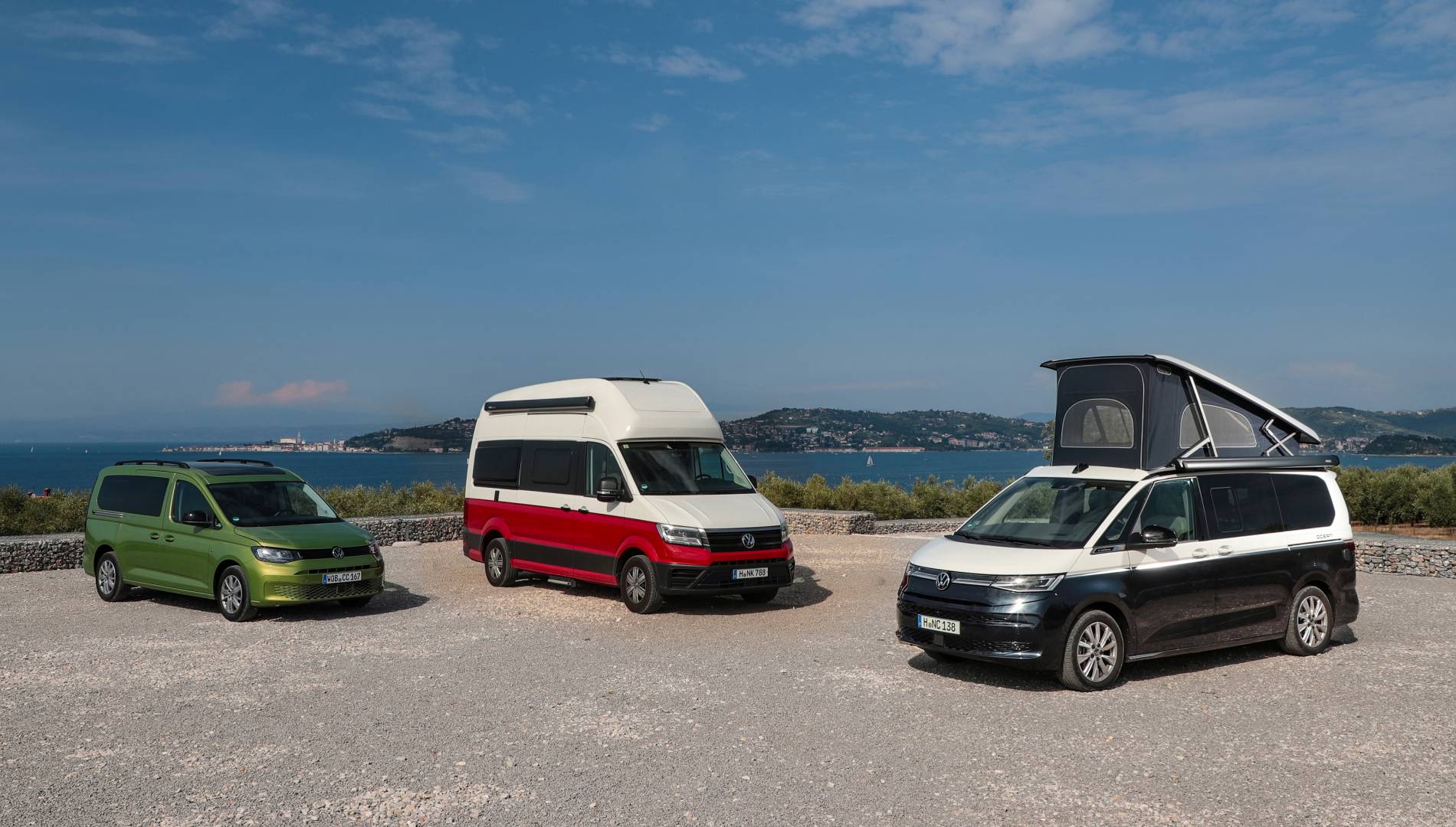 Son las campers definitivas, las nuevas furgonetas de Volkswagen con las que soñarás ya viajar