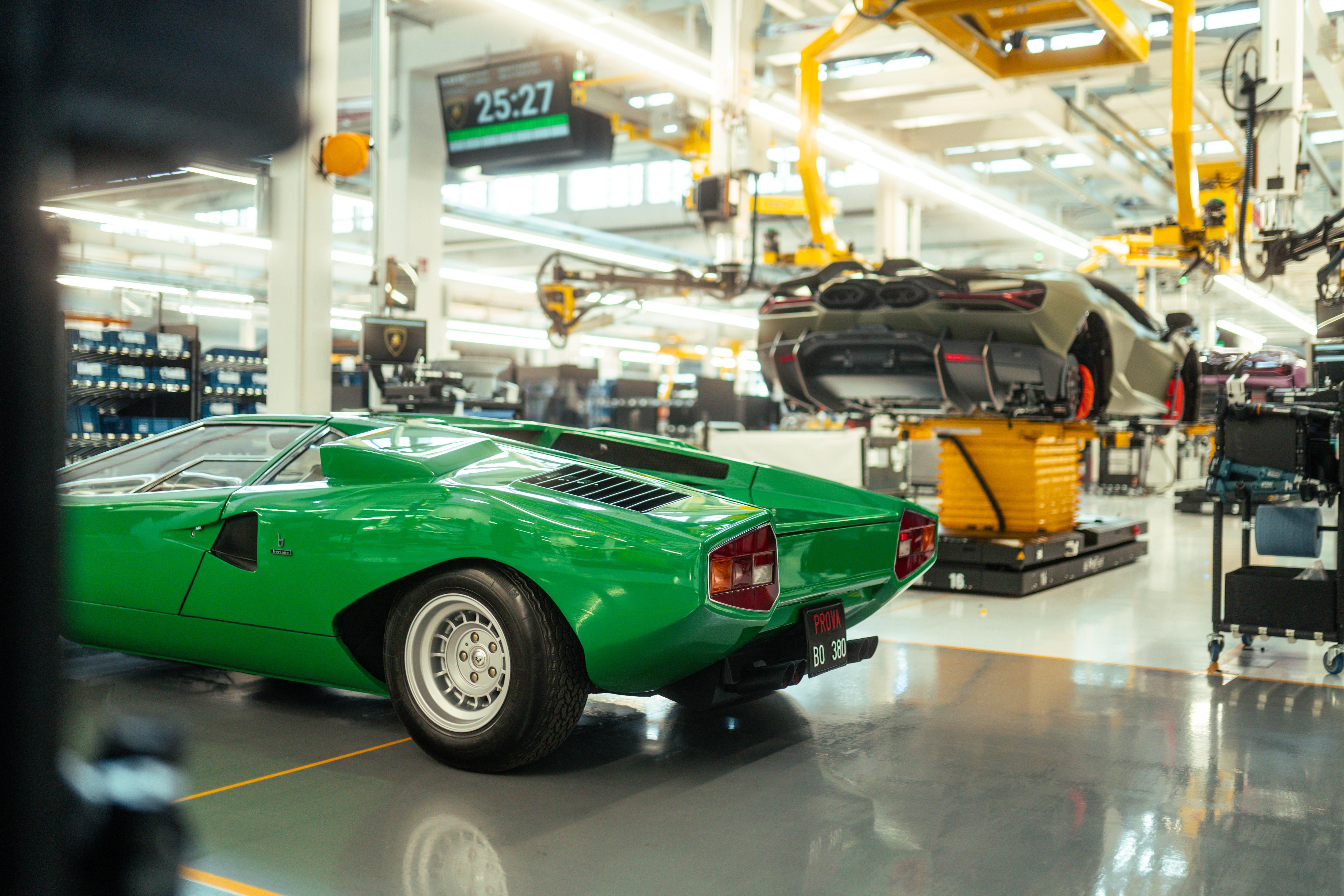 50 años del primer Lamborghini Countach