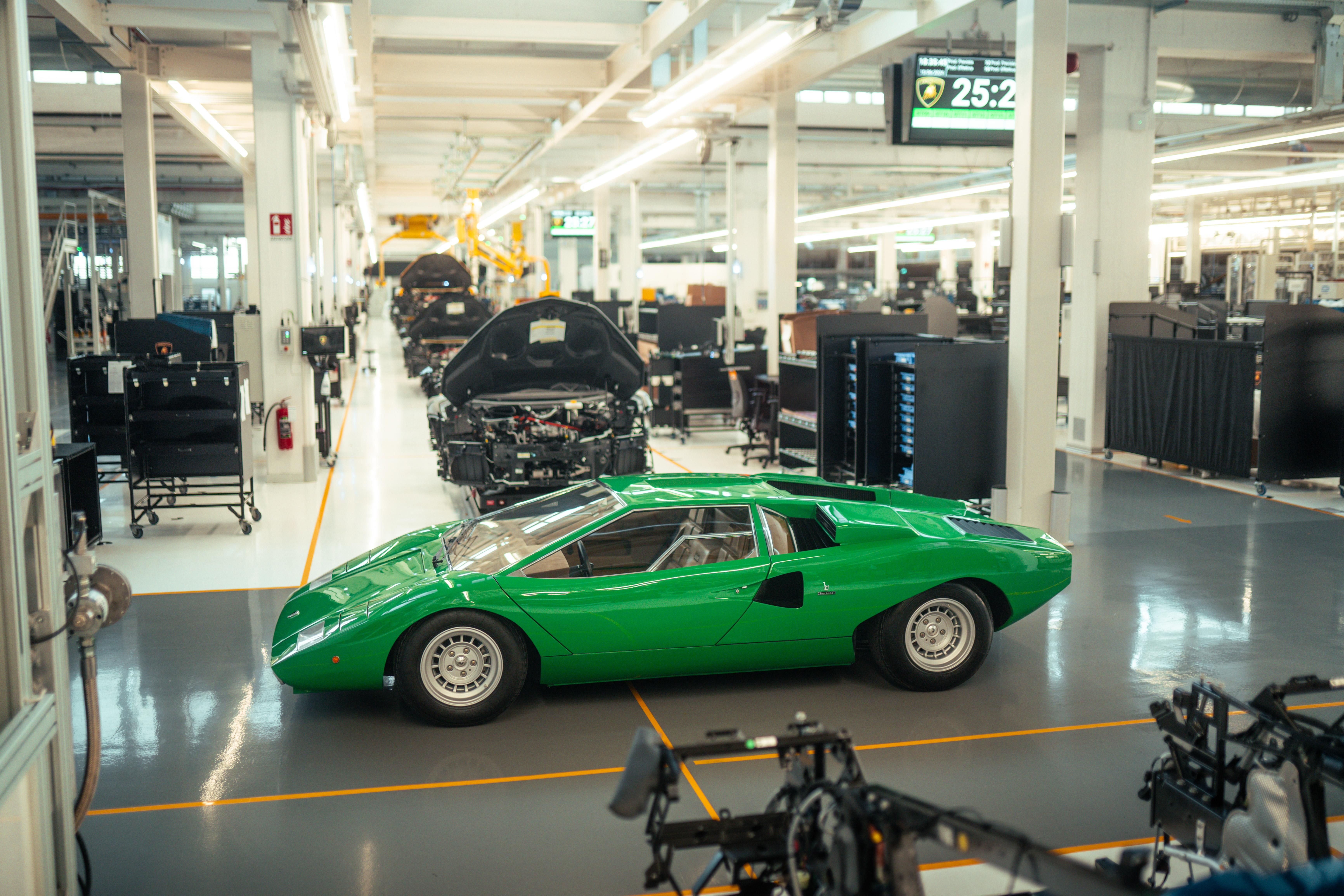 50 años del primer Lamborghini Countach