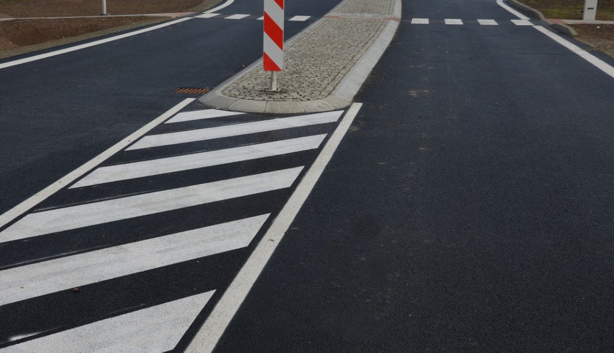 Cebreado en la carretera