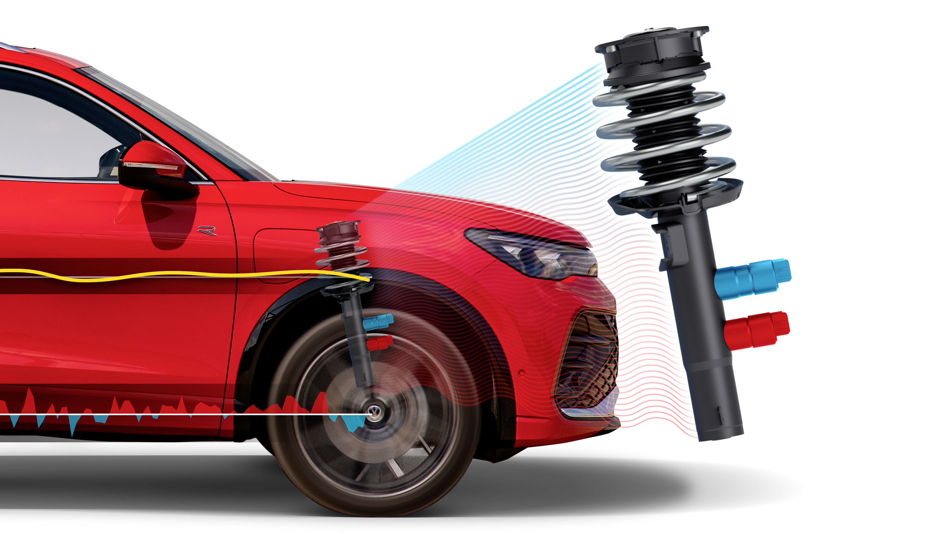 Configura el chasis del VW Tiguan para que tu vecino no te ponga la cara colorada