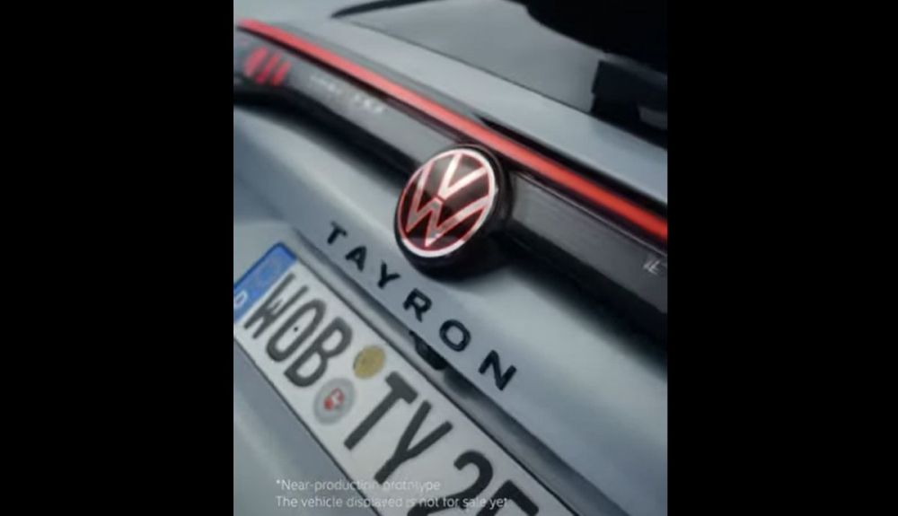 Primer teaser oficial del nuevo Volkswagen Tayron