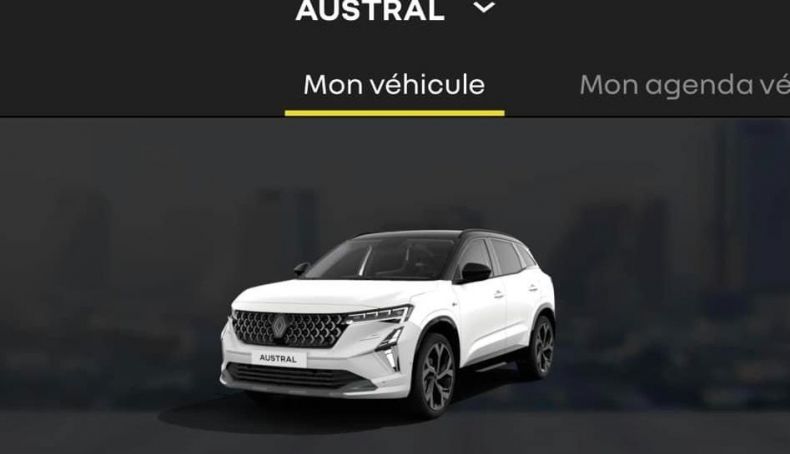 Así apareció el Renault Austral en un configurador. Foto: Worldscoop Así apareció el Renault Austral en un configurador. Foto: Worldscoop