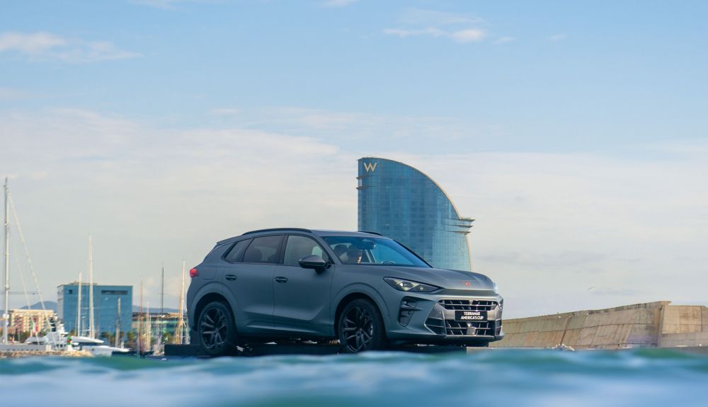 Así navega el Cupra Terramar en la costa