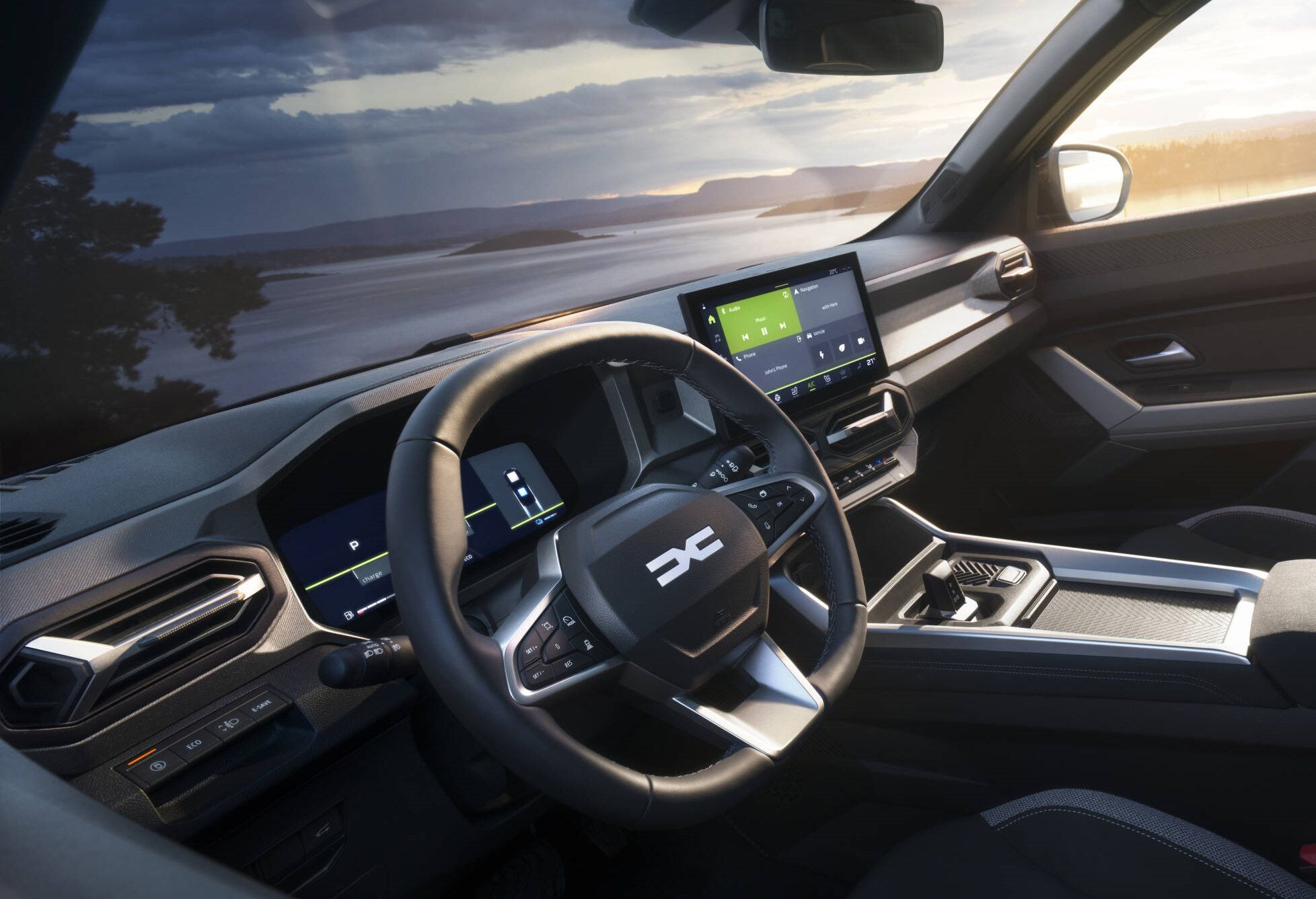 Interior del Dacia Bigster