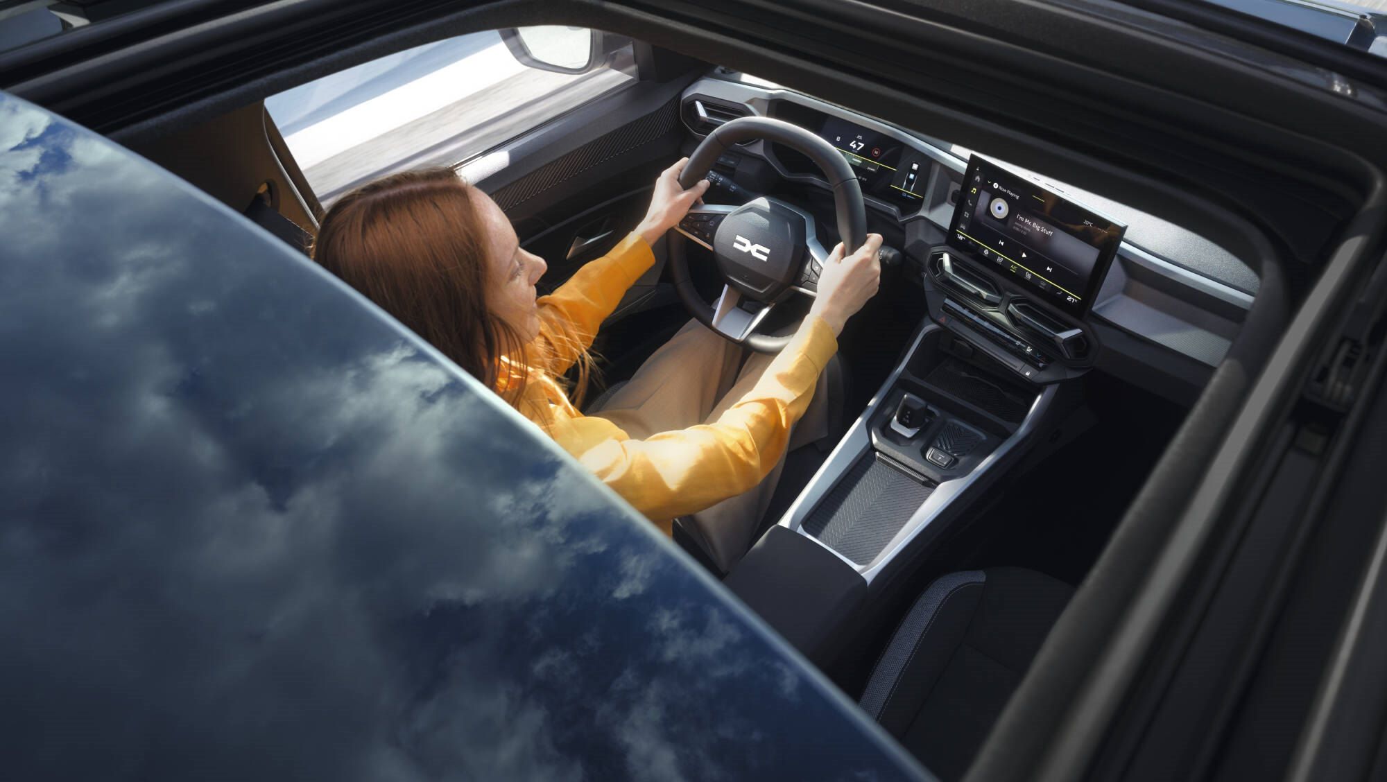 Interior del Dacia Bigster.