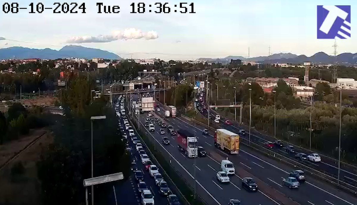 Más atascos y más accidentes en las autopistas que eliminan sus peajes y pasan a ser gratuitas