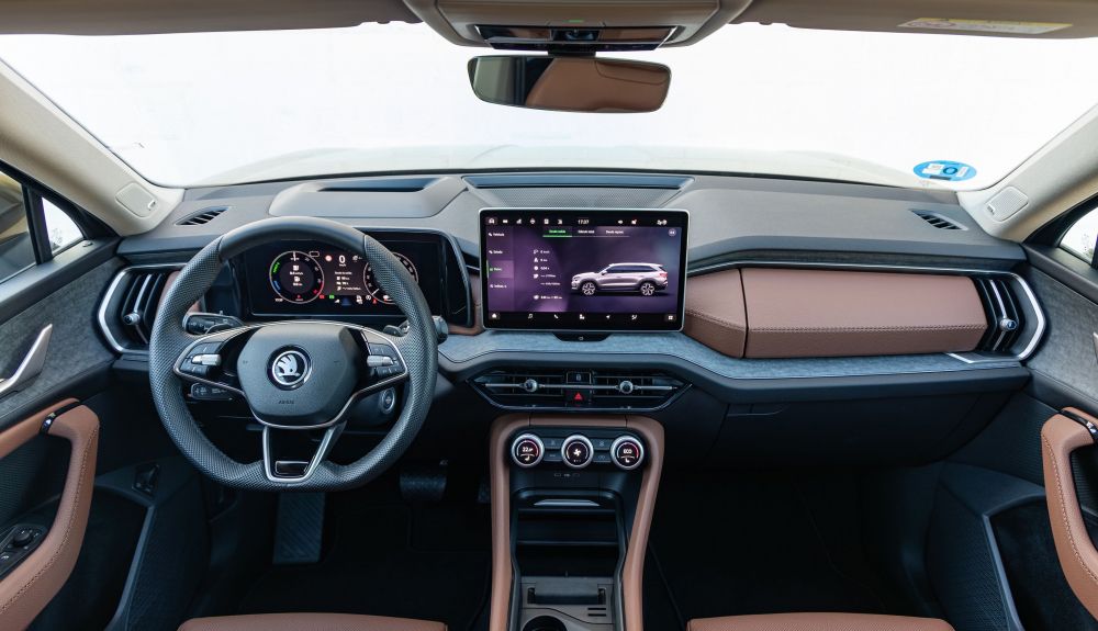 El Skoda Kodiaq híbrido enchufable anuncia 123 km en modo EV