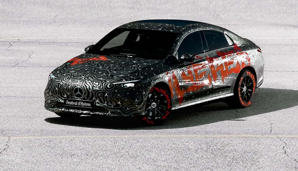 Mercedes CLA teaser 2025 Mercedes CLA teaser 2025