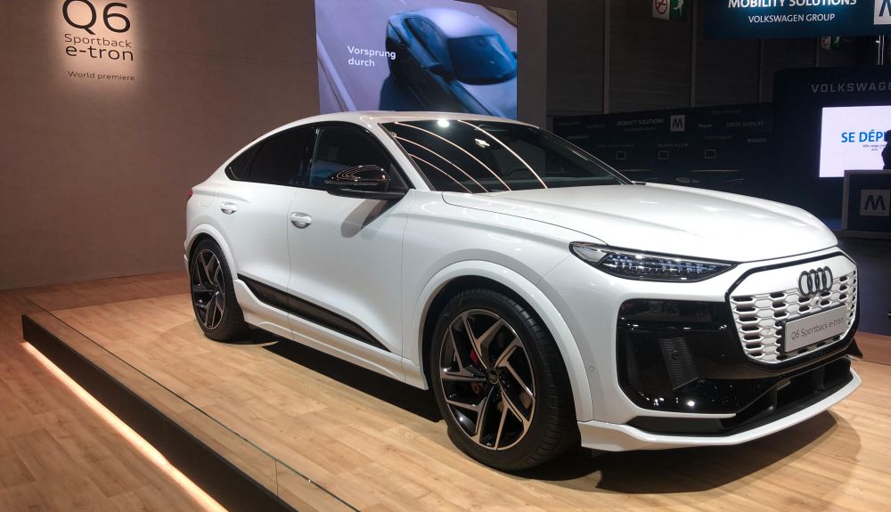 El nuevo Audi Q6 Sportback e-Tron en el Salón de París
