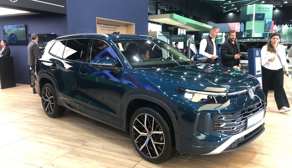 El Volkswagen Tayron en el Salón del Automóvil de París