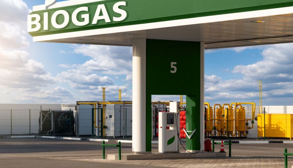 Estación de servicio de Biogás Estación de servicio de Biogás