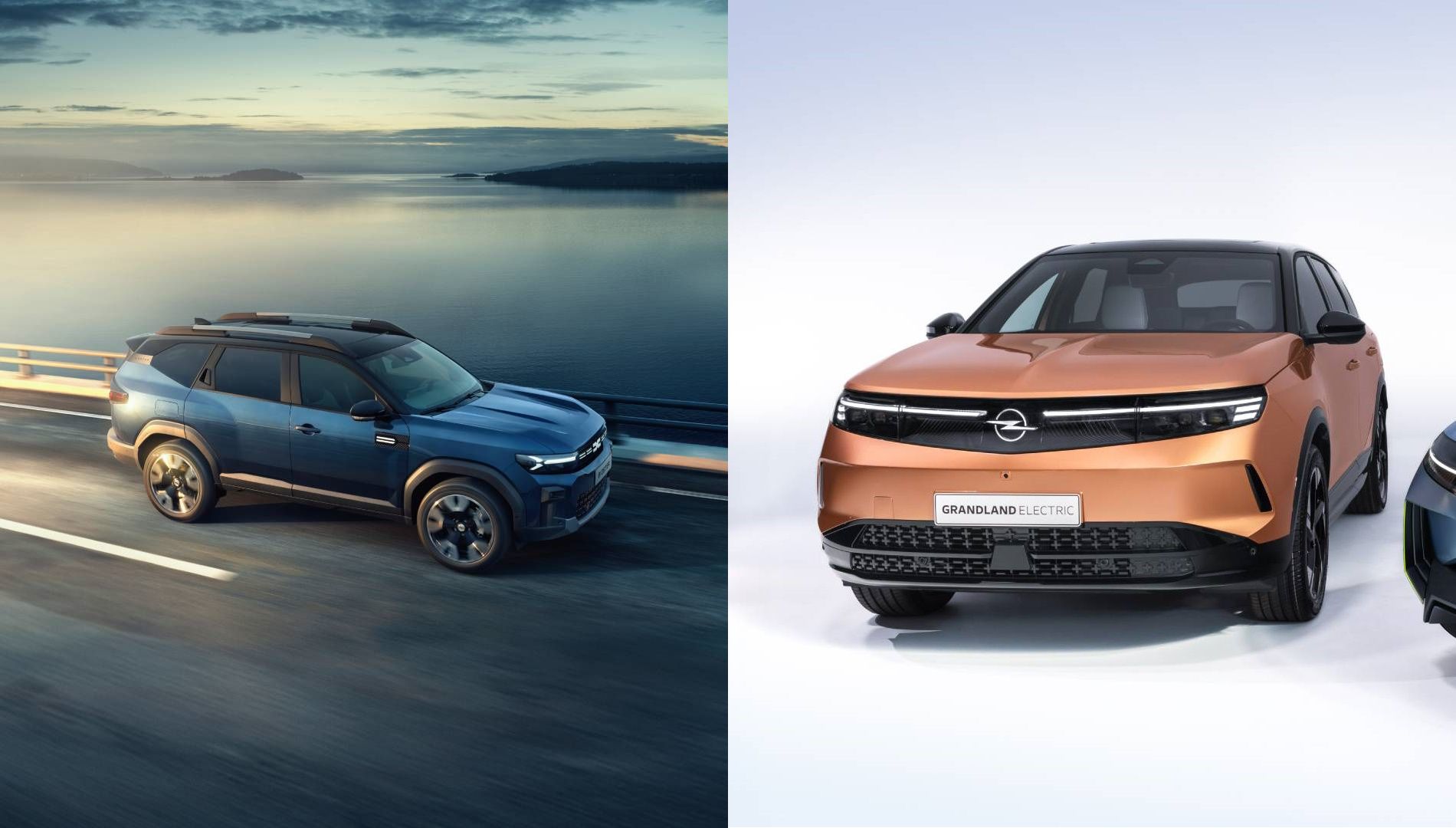 Comparamos dos nuevos SUV medianos que aspiran a ser líderes: Dacia Bigster contra Opel Grandland