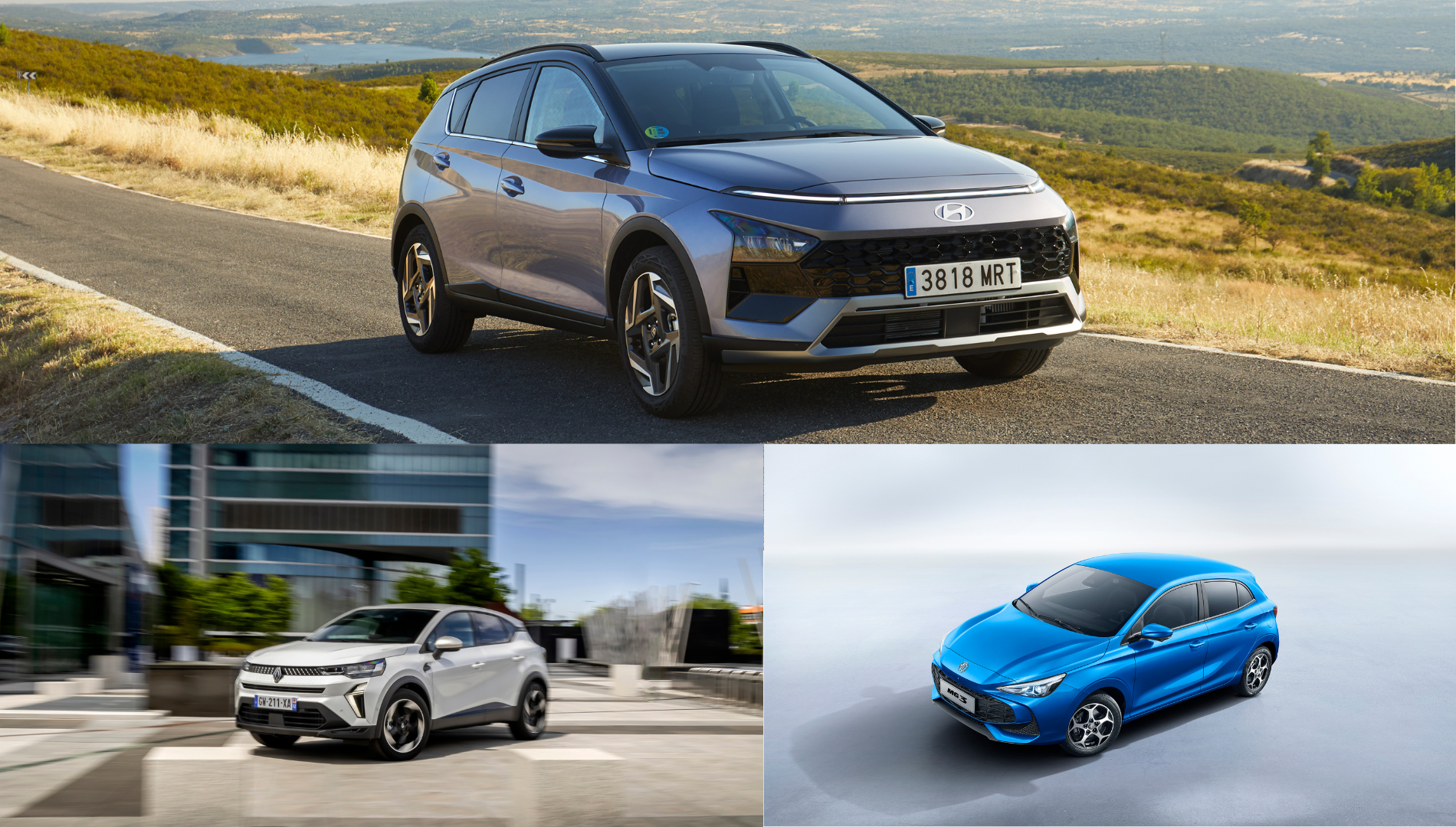 Tres nuevos coches muy recomendables con etiqueta ECO de la DGT por menos de 20.000 €