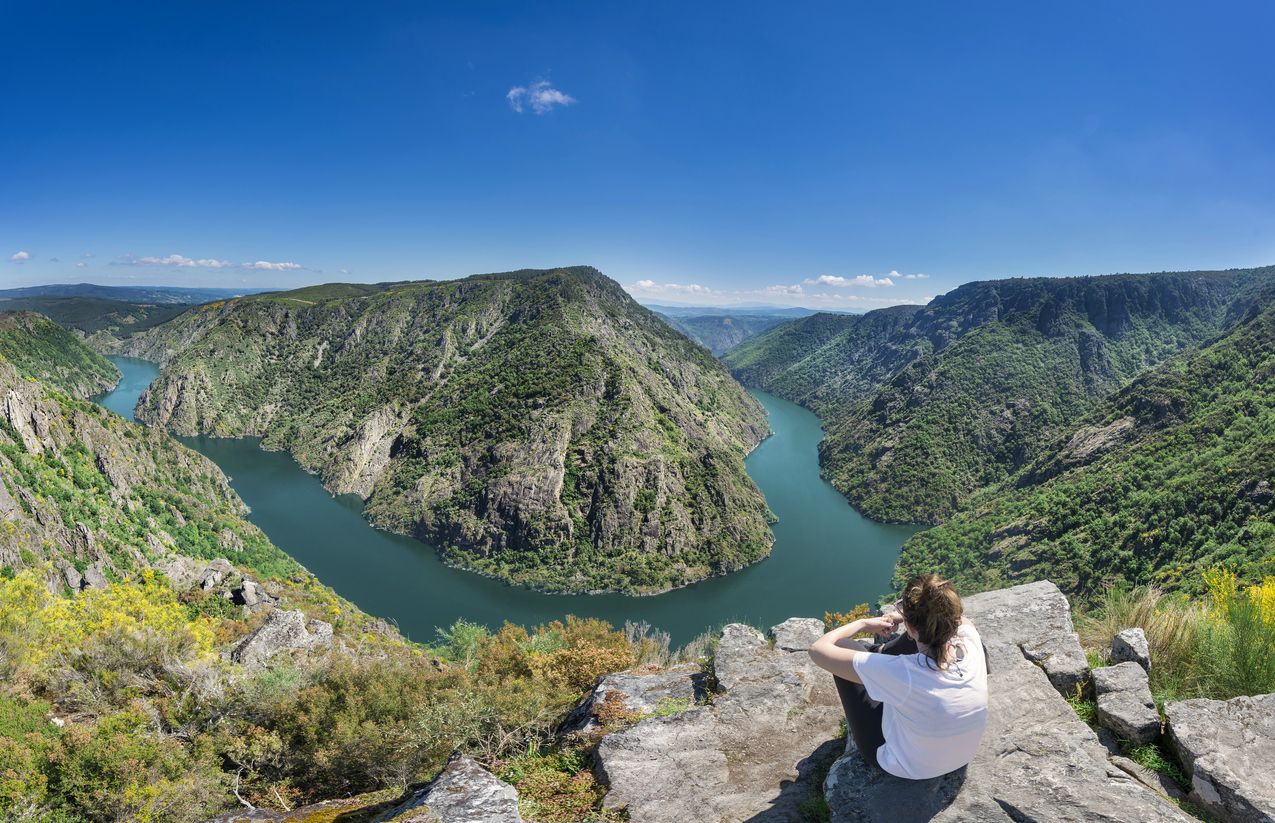 La Ribeira Sacra, en Galicia. Foto: iStock.