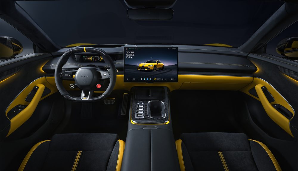 Interior del Xiaomi SU7 Ultra Interior del Xiaomi SU7 Ultra