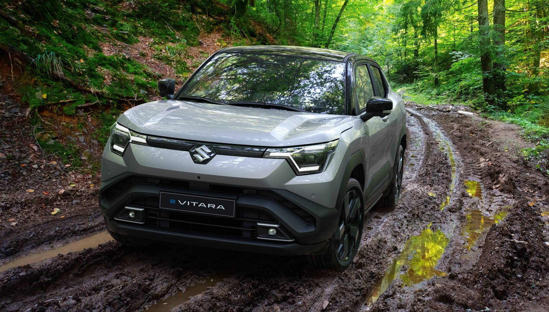 ¡Ahora sí! Suzuki acaba de desvelar cómo será su primer SUV eléctrico: fotos y datos oficiales