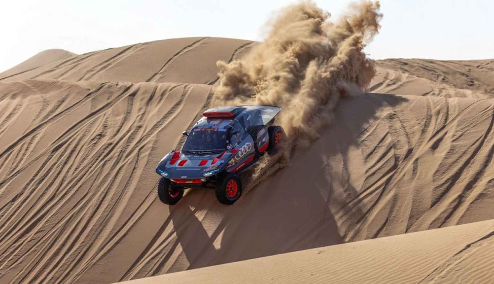 Carlos Sainz en su exitosa participación del Dakar 2024