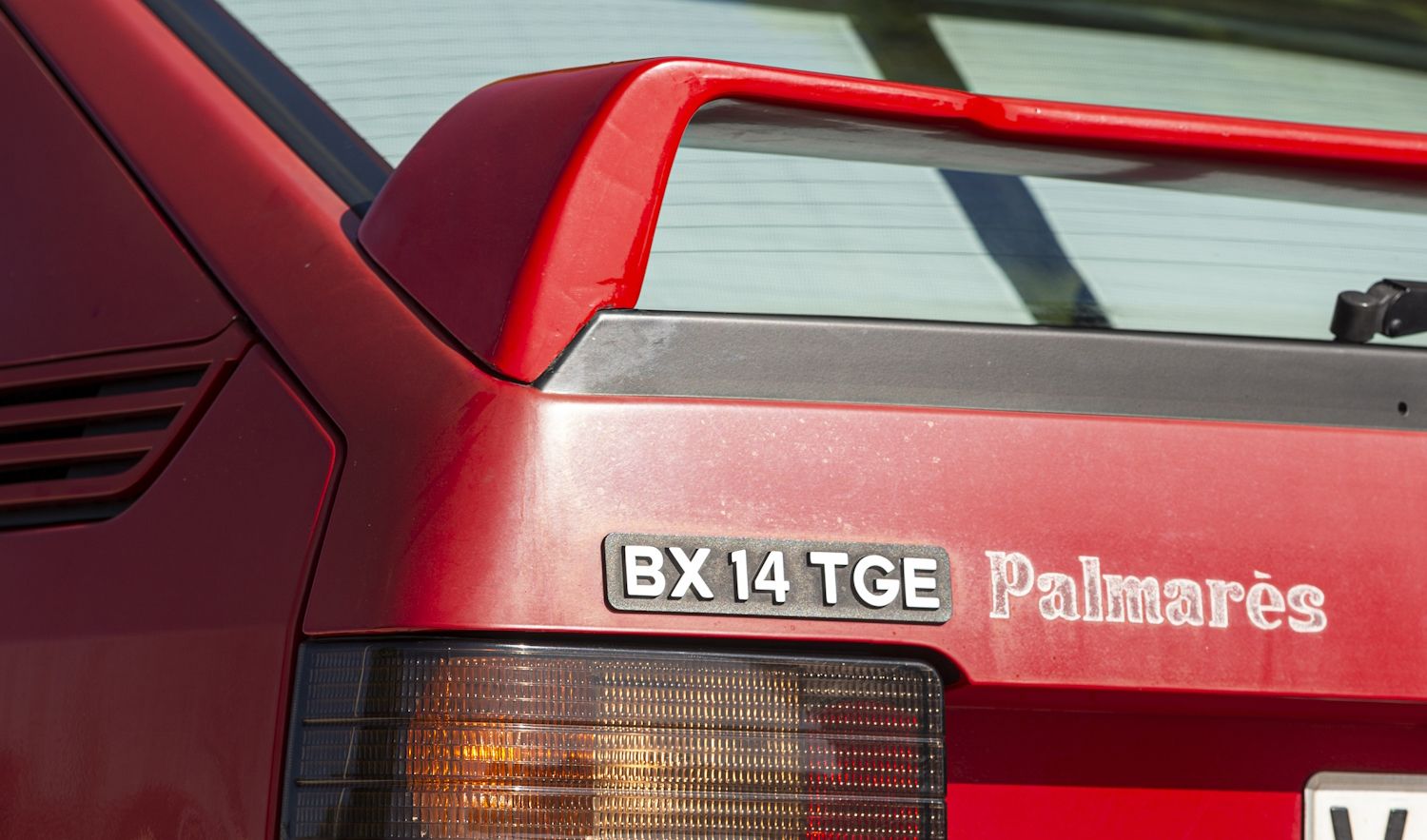 Citroën BX 1.4 TGE Palmarés