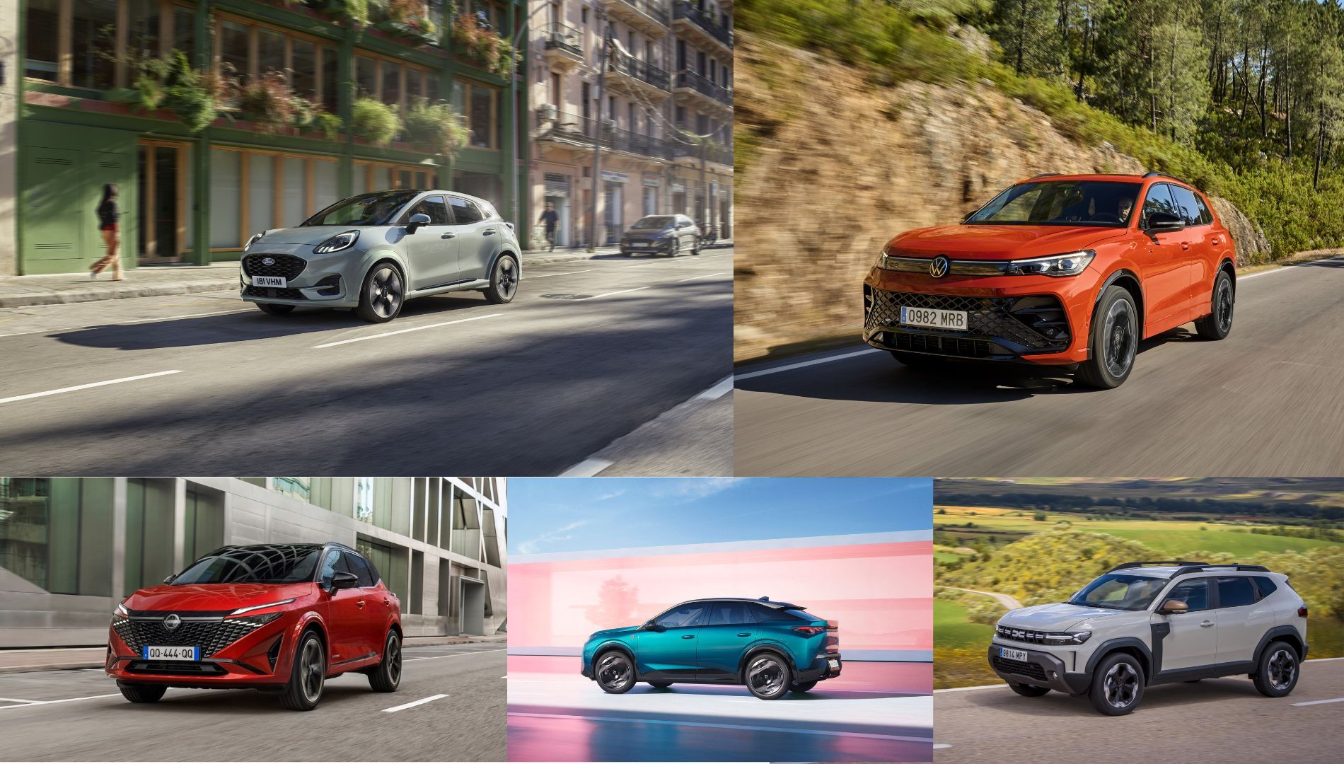 Los 5 SUV con etiqueta ECO más interesantes que hay en el mercado desde 20.000 euros