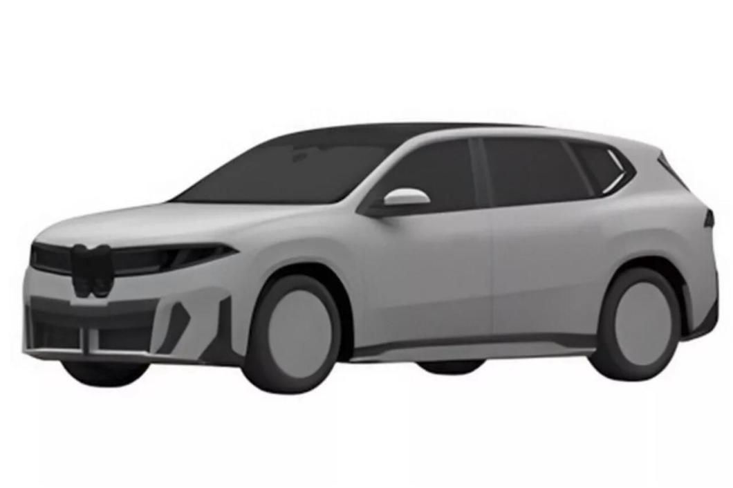 Imágenes de patentes filtradas del BMW iX3 2025