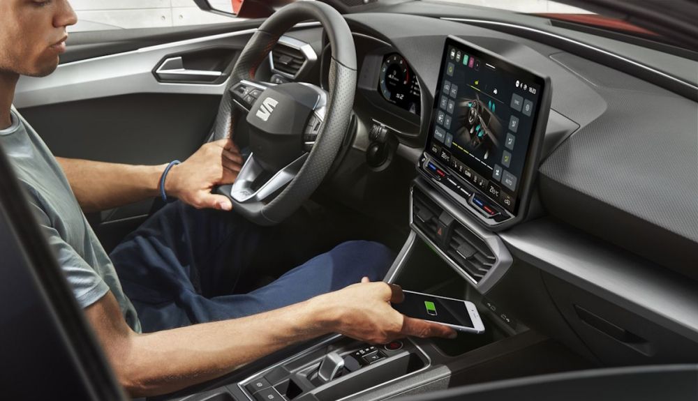 Interior del nuevo Seat León 2025 Interior del nuevo Seat León 2025