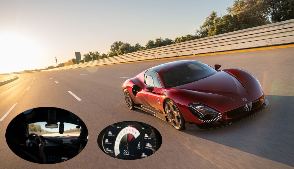 Así alcanza los 333 kmh el nuevo Alfa Romeo 33 Stradale, que el próximo mes comienza a entregarse