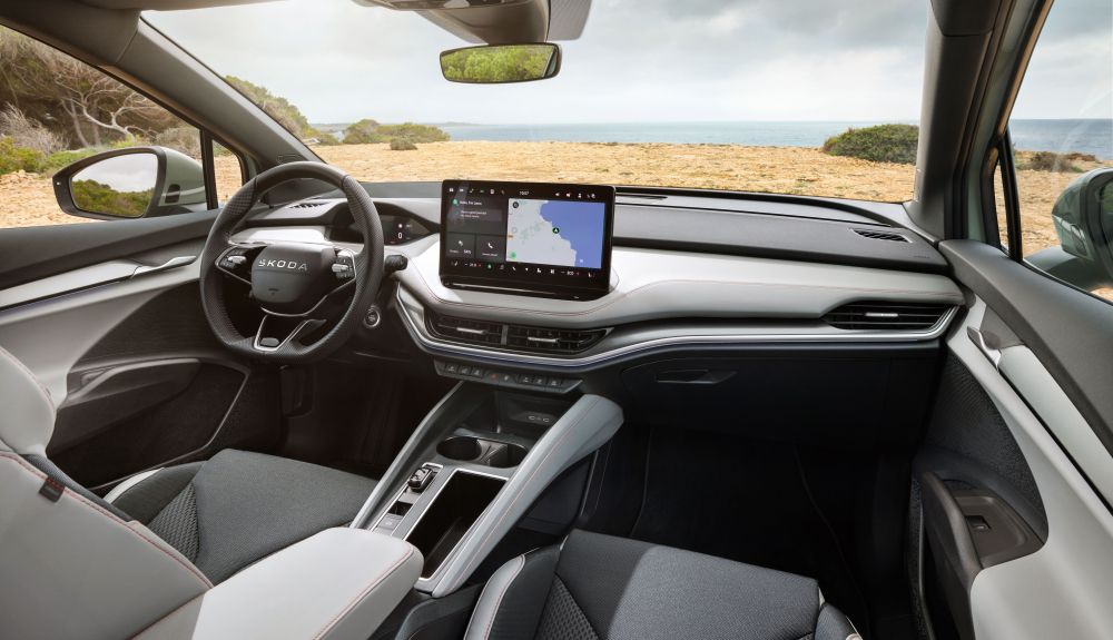 Interior del Skoda Elroq 